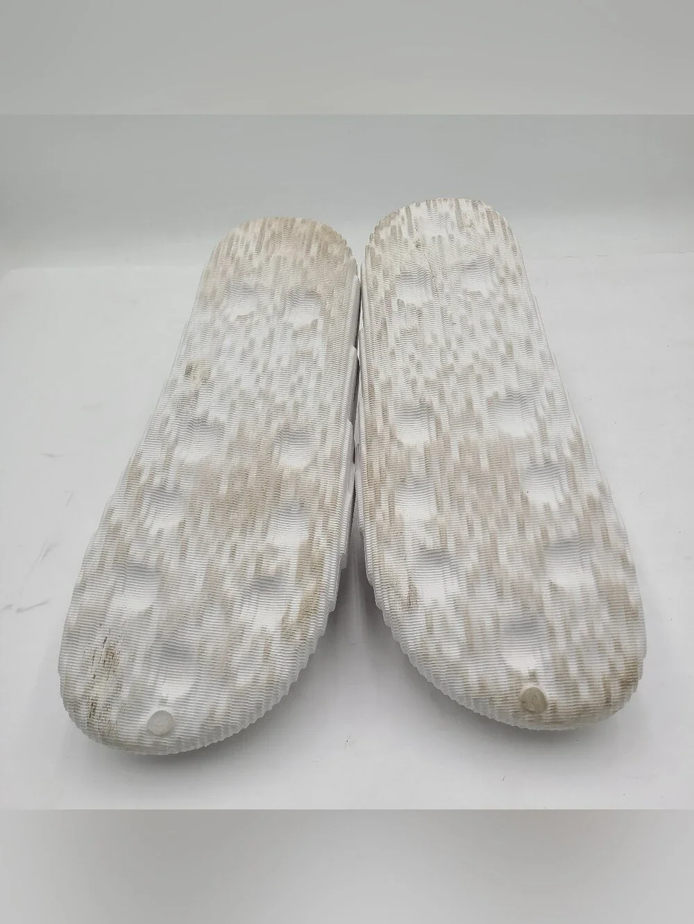 B41 Adidas Originals Adilette 22 Slides Light Brown/Core Black Men’s Size 12